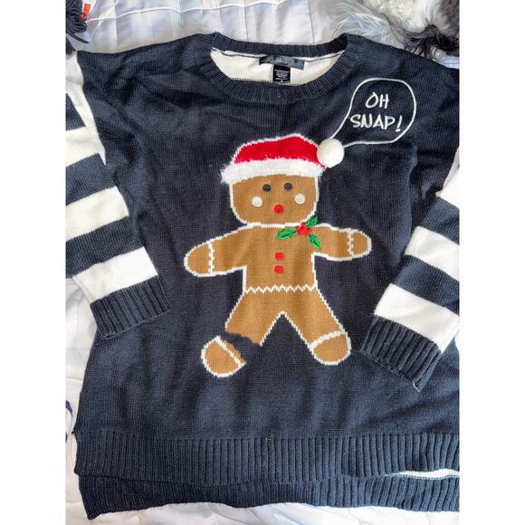 UGLY CHRISTMAS SWEATER HOLIDAY NOVELTY SIZE medium - Picture 1 of 4